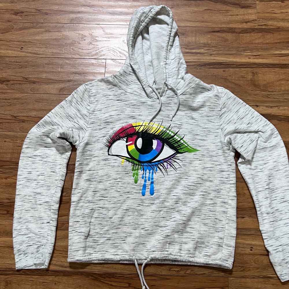 On Fire Woman’s Hoodie Size Large